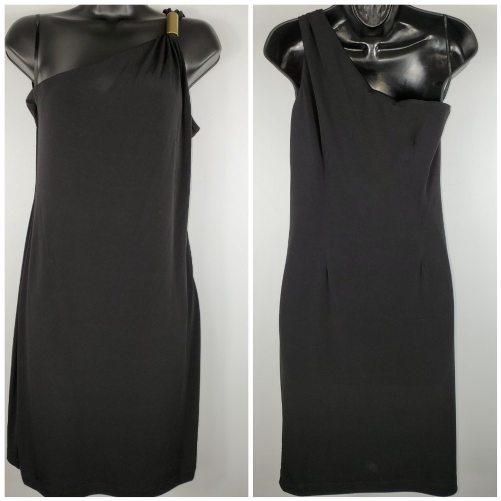 Calvin Klein black evening dress size 8